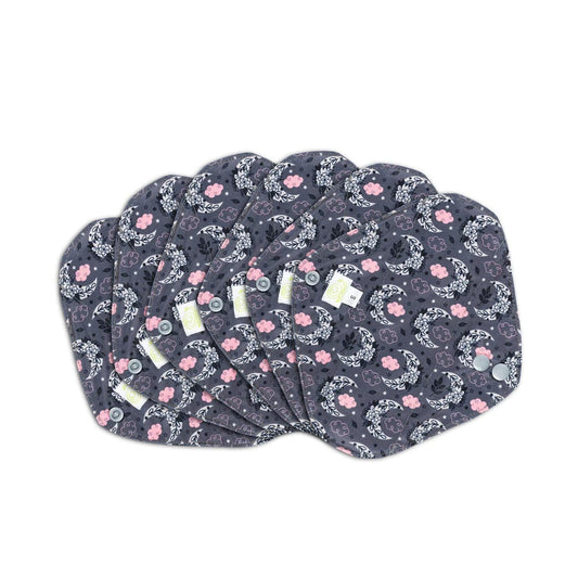 Baba+Boo CSP cloth sanitary products Moonflower Baba+Boo Single Cloth Period Pad Small (old size medium)