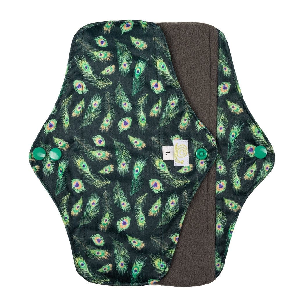 Baba+Boo CSP cloth sanitary products Peacock Baba+Boo Cloth Period Pad Large (old sizing)