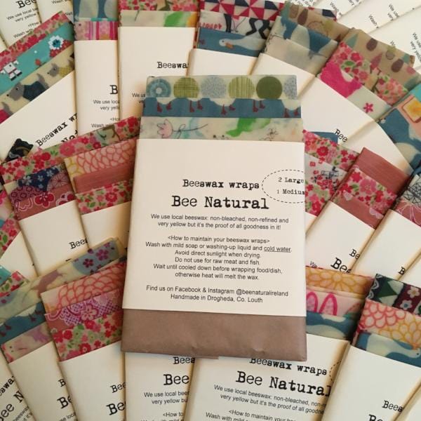 Ecoanniepooh Bee Natural Bees Wax Wraps