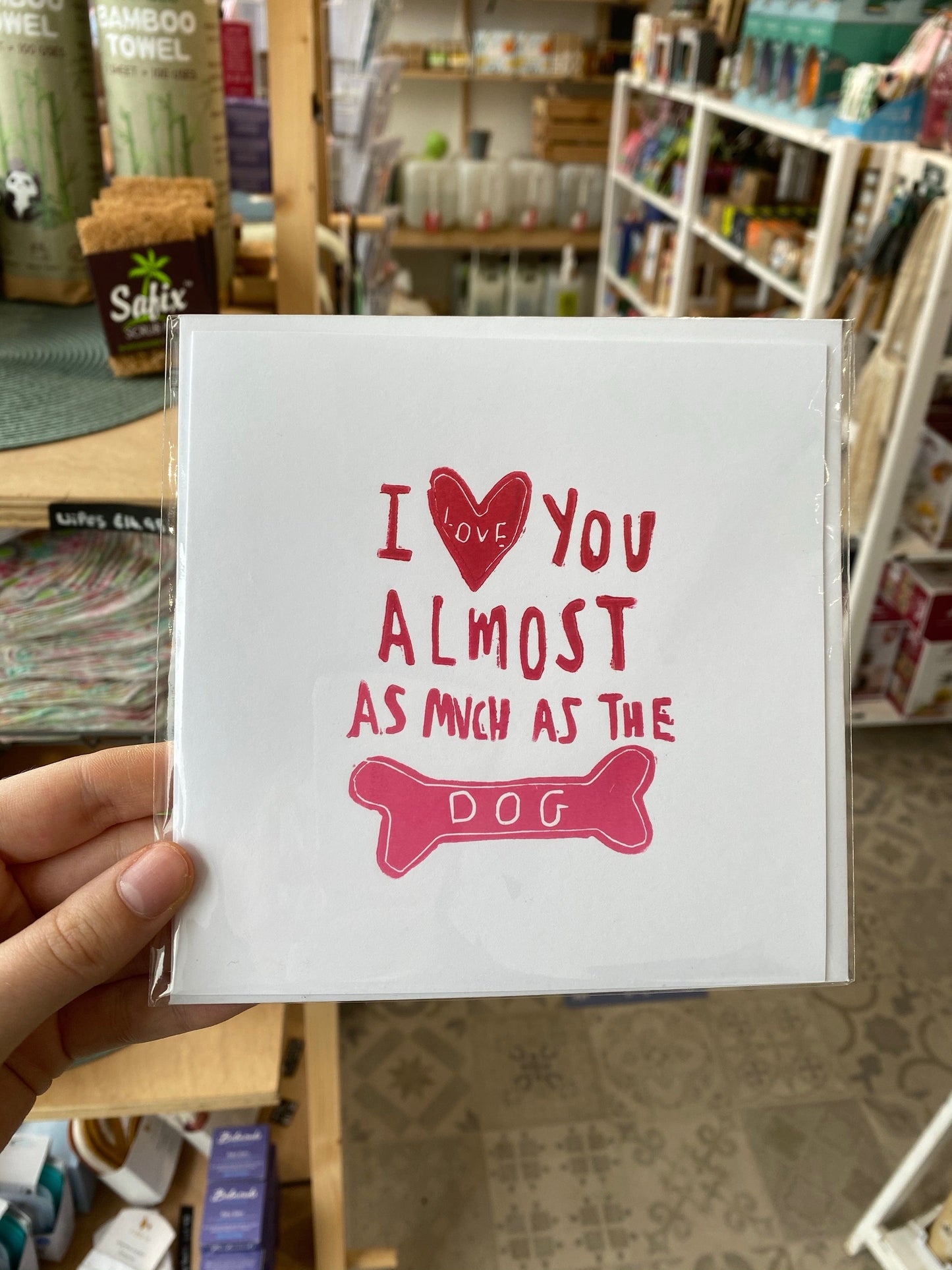Ecoanniepooh Greeting Card - Dog
