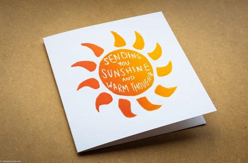 Ecoanniepooh Greeting Card - Sending Sunshine