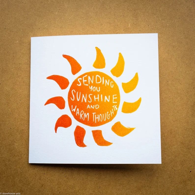 Ecoanniepooh Greeting Card - Sending Sunshine