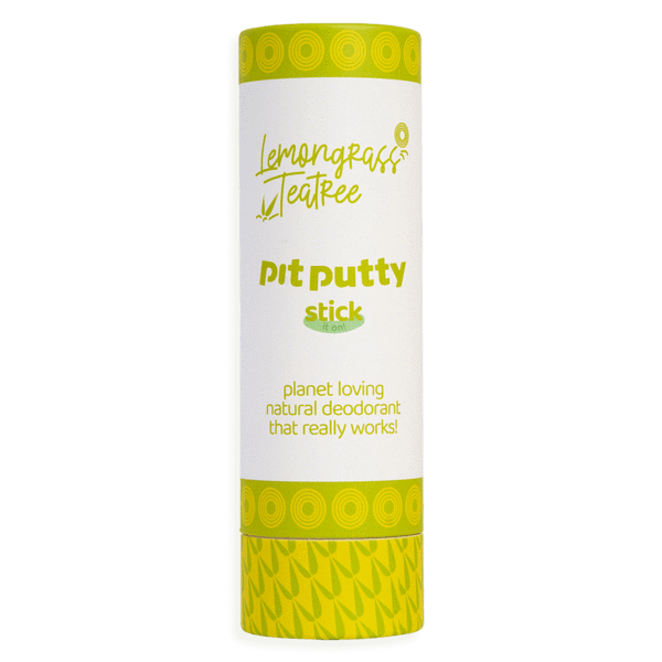 Ecoanniepooh  Lemongrass Teatree Pit Putty Deodorant Stick