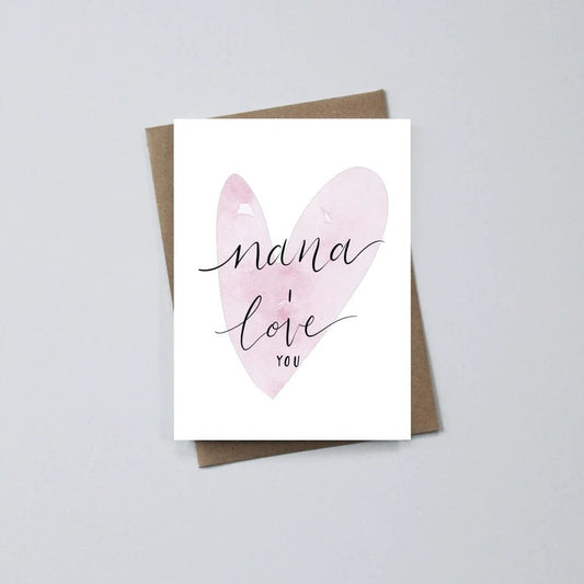Ecoanniepooh  Nana I love you Card