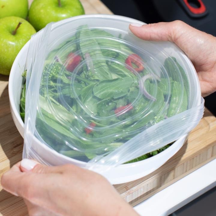 Ecoanniepooh Reusable Silicone Bowl Covers (set of 6 different sizes)