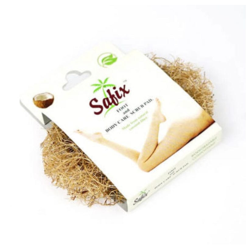 Ecoanniepooh  Safix 100% Coconut Hair - Body Scrub Pad