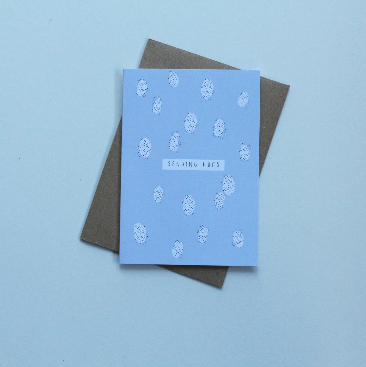 Ecoanniepooh Sending Hugs card