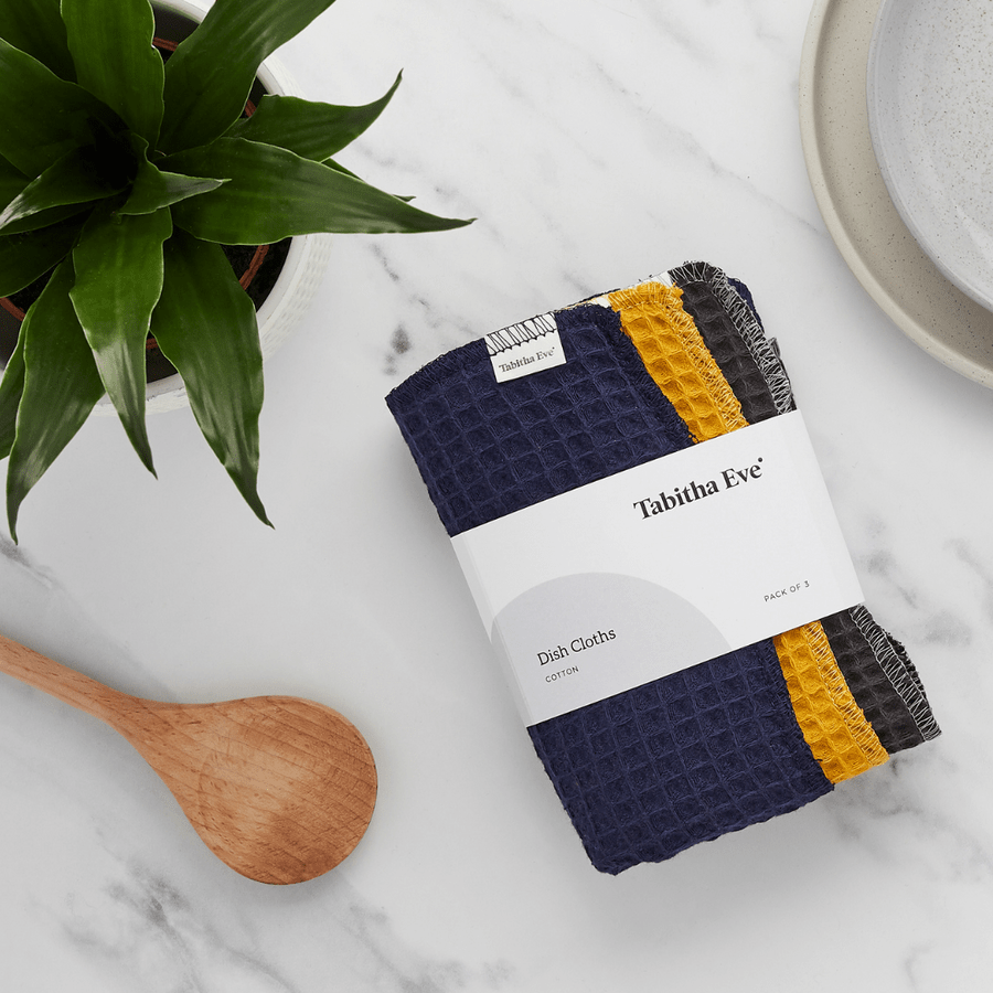 Ecoanniepooh  Tabitha Eve Cotton Dish Cloths - 3 pack