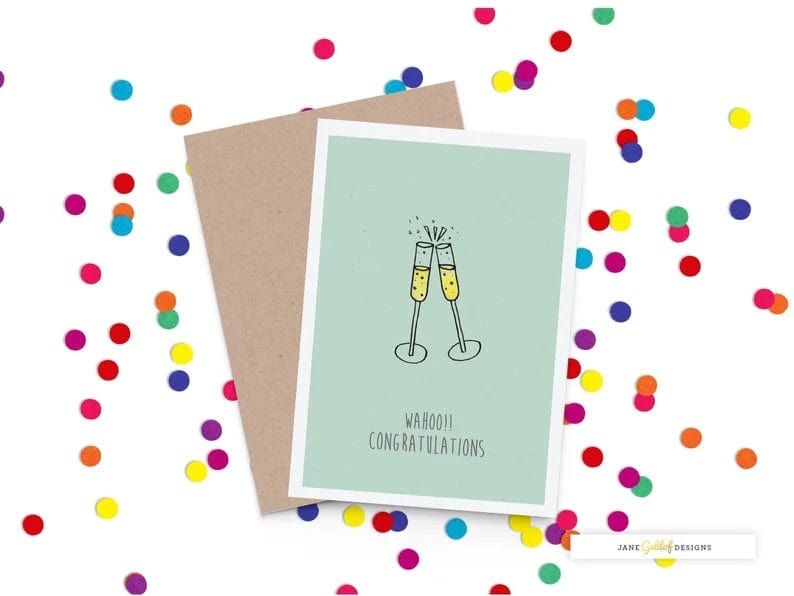 Ecoanniepooh  Woohoo!! Congratulations Card