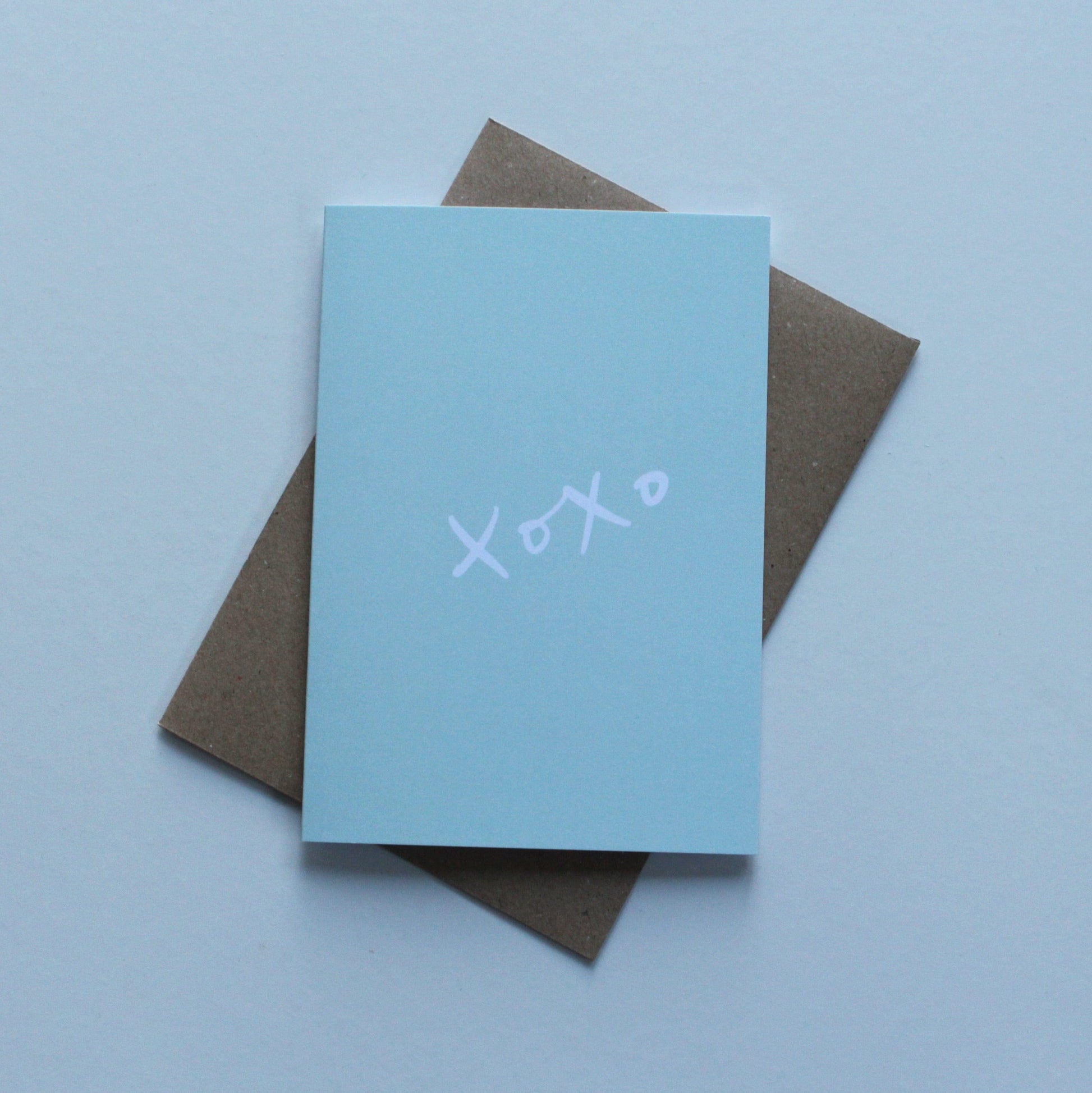 Ecoanniepooh XOXO card