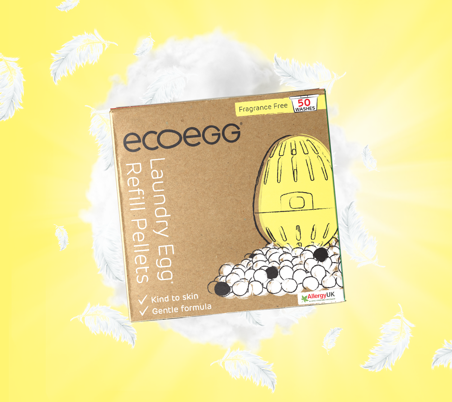 EcoEgg Fragrance Free EcoEgg Laundry Egg Refill