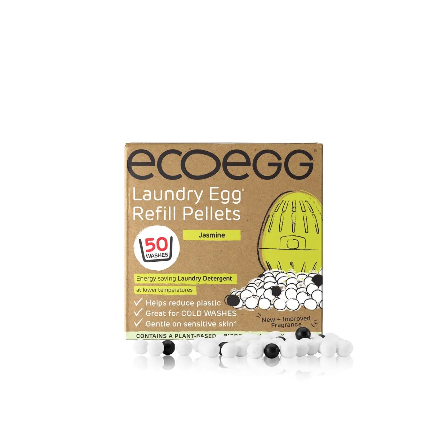 EcoEgg Jasmine EcoEgg Laundry Egg Refill