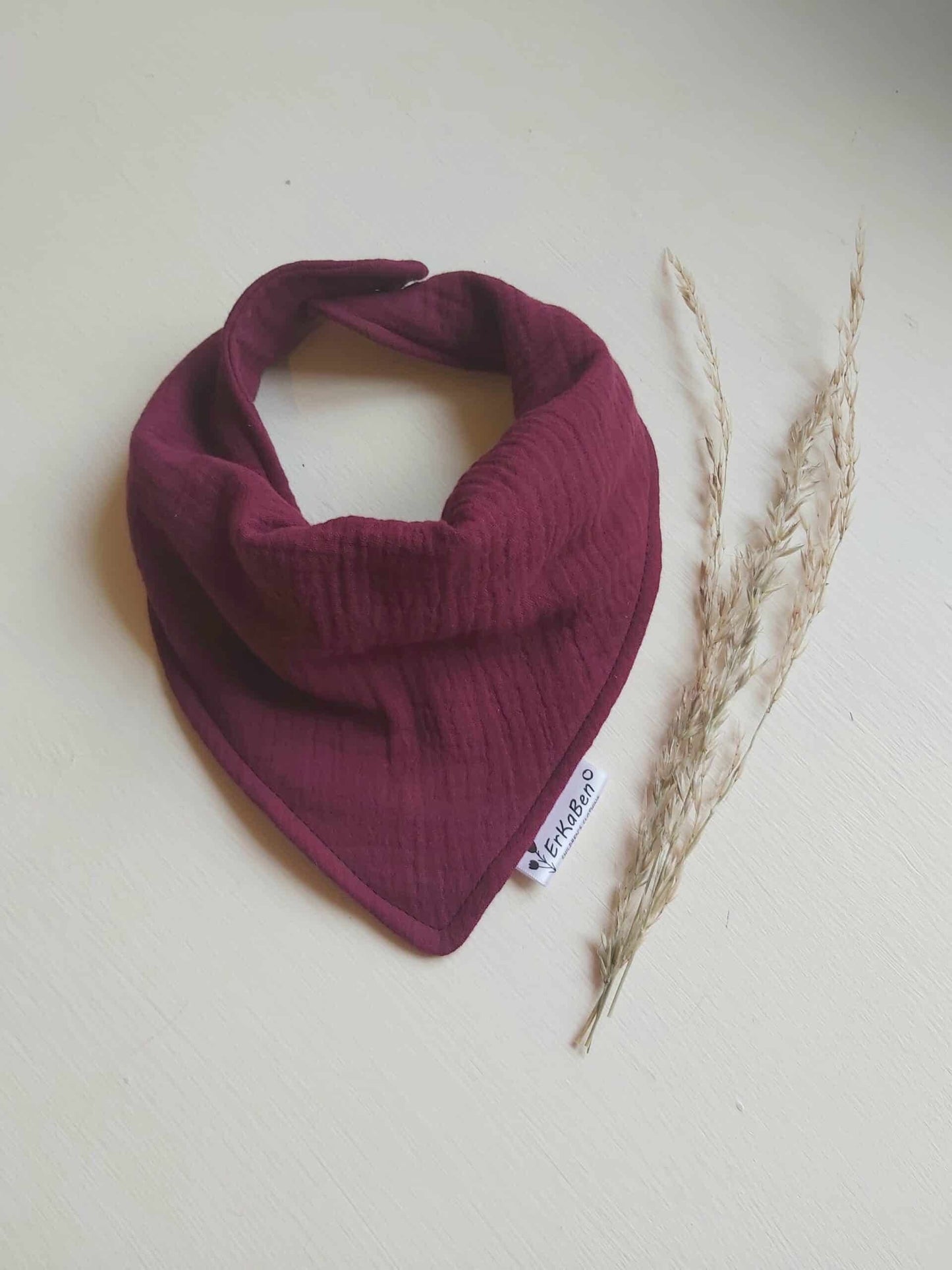 Erkaben cloth nappy, cloth nappies Ireland Erkaben Cotton Bandana Bib (made in Ireland)