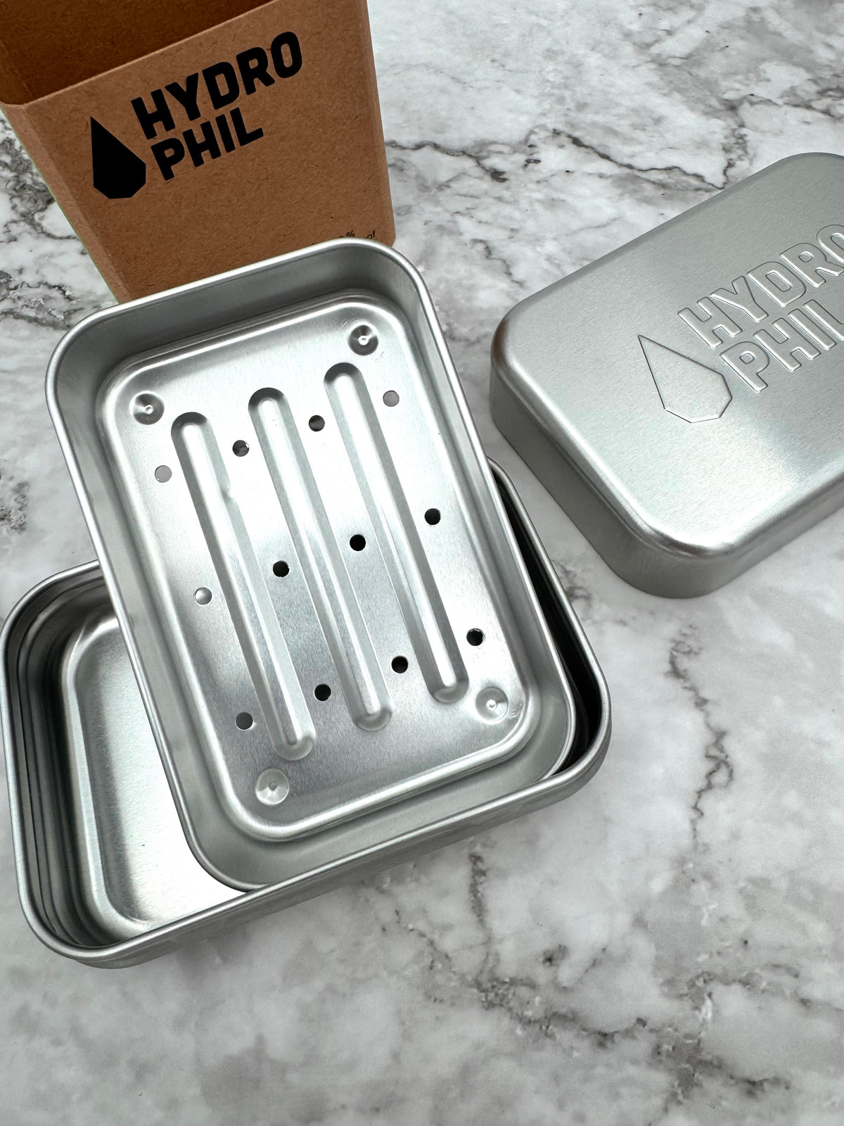 Hydrophil soap dish Aluminium soap case