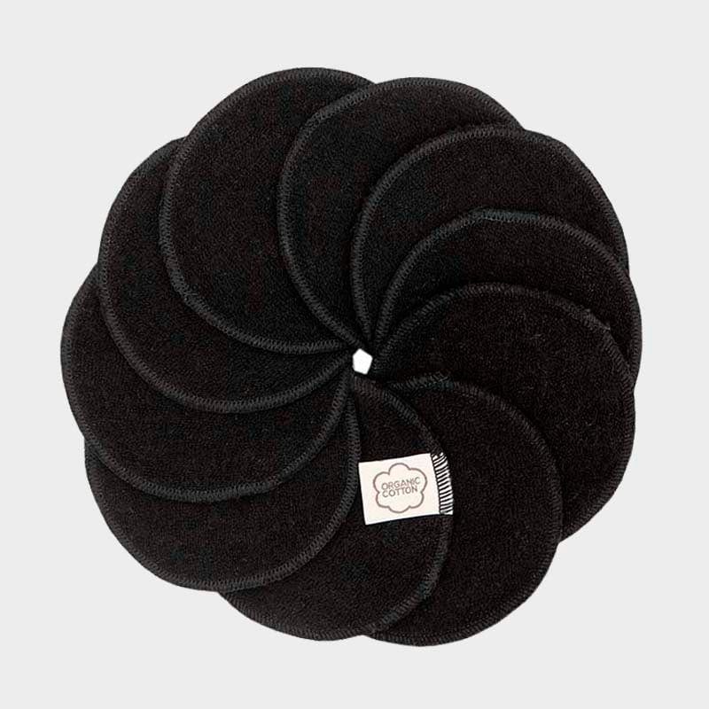 Imse Vimse Black Makeup removal Pads 10 pack