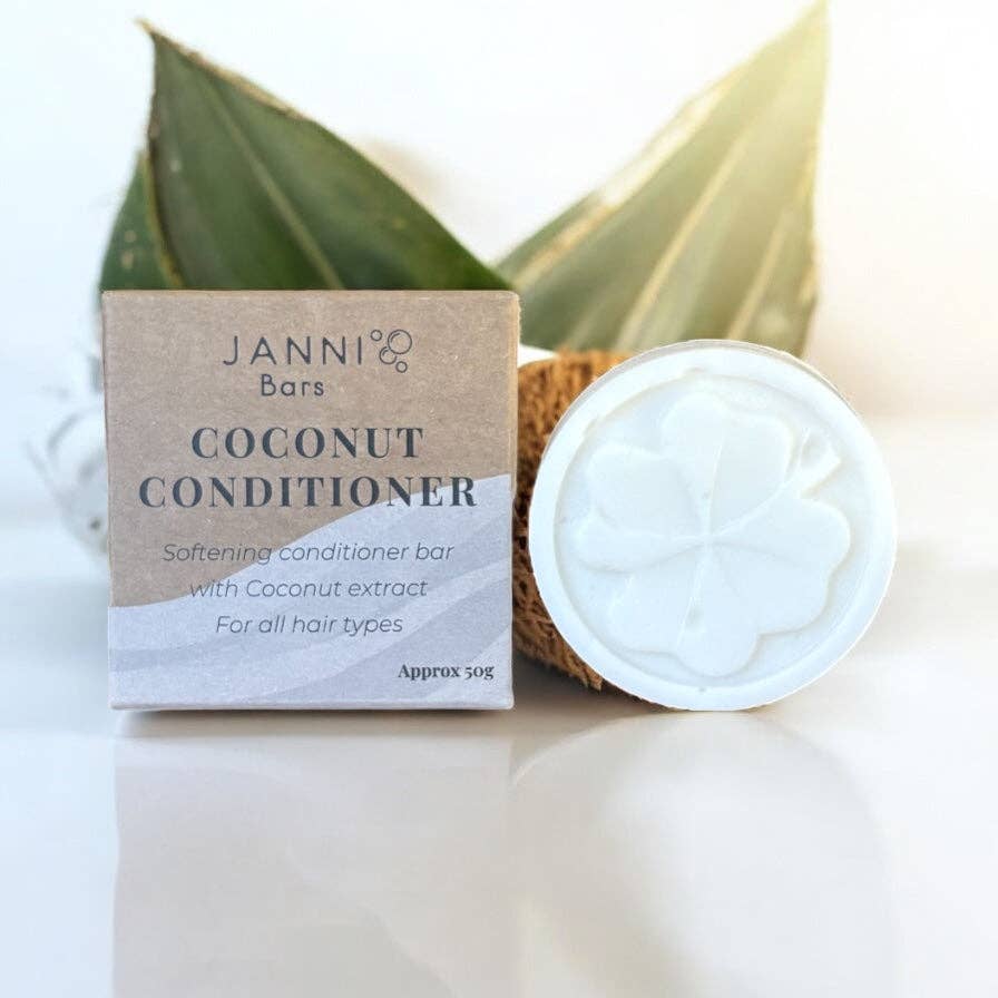 Janni Bars Coconut - Refreshing Conditioner Bar