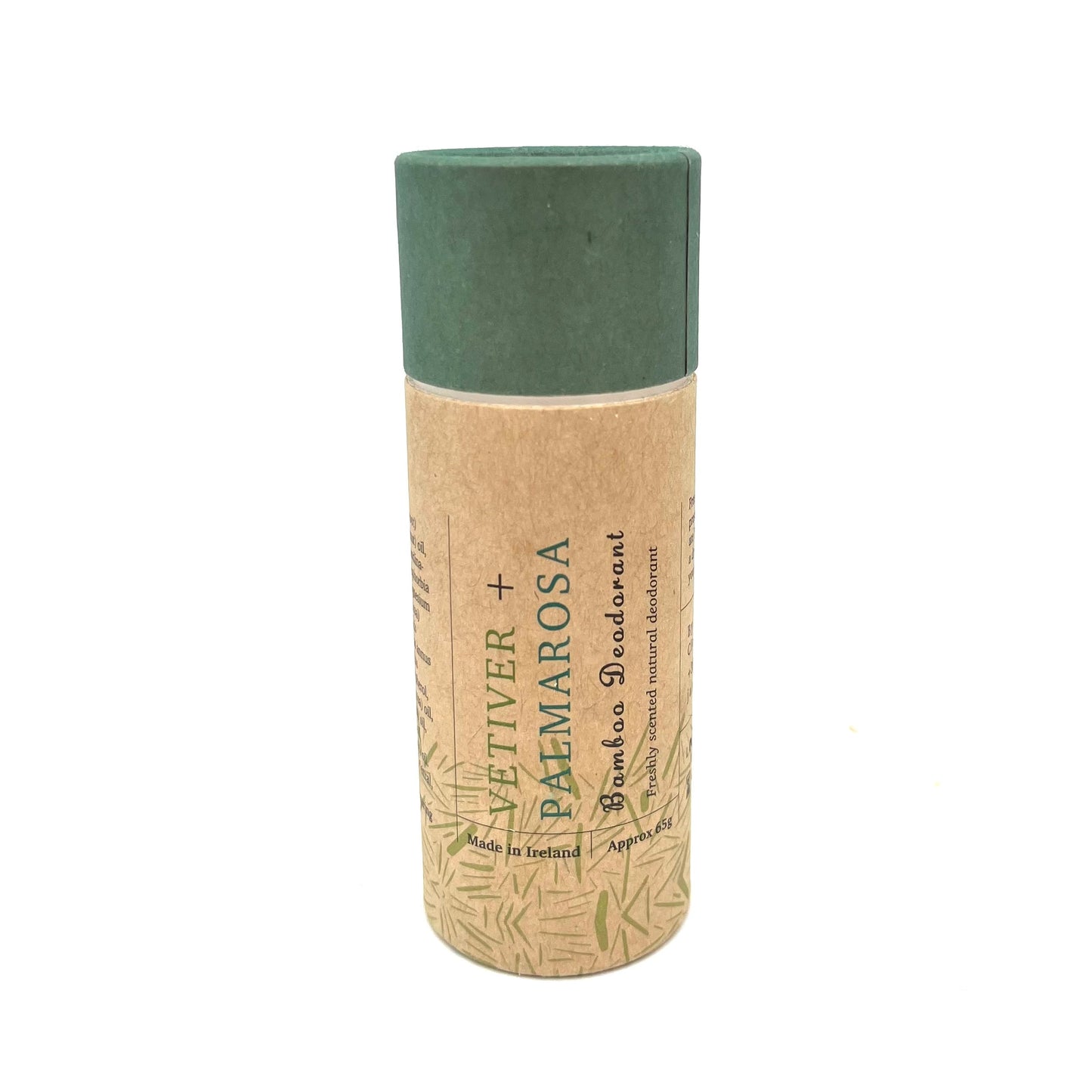 Janni Bars Deodorant Vetiver+Palmarosa Organic Arrowroot and Bamboo Deodorant