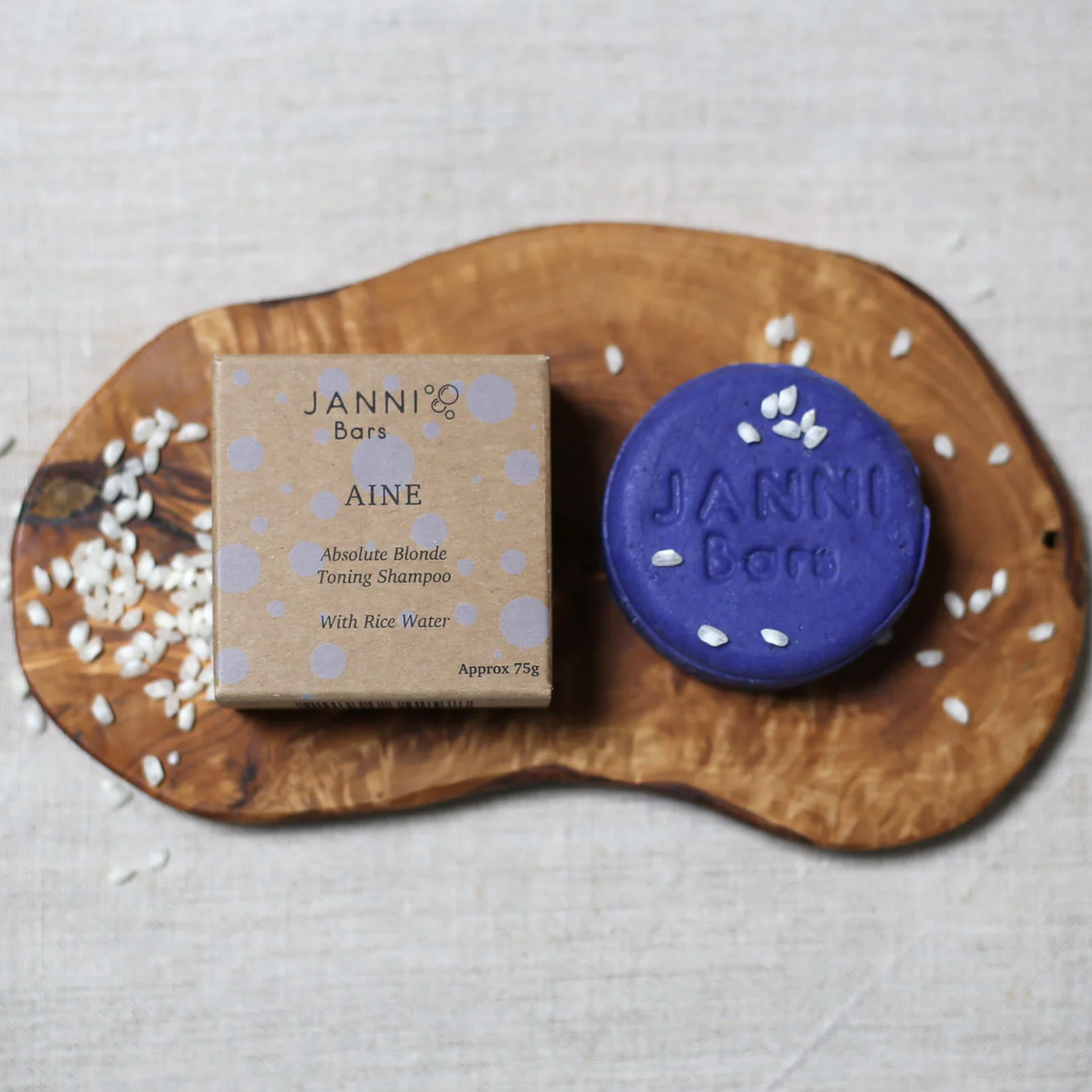 Janni Bars shampoo Aine Toning Shampoo Bar