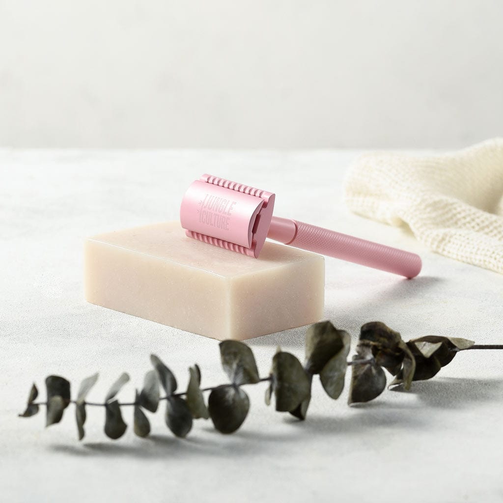Jungle Culture Baby pink Jungle Culture Reusable Safety Razor