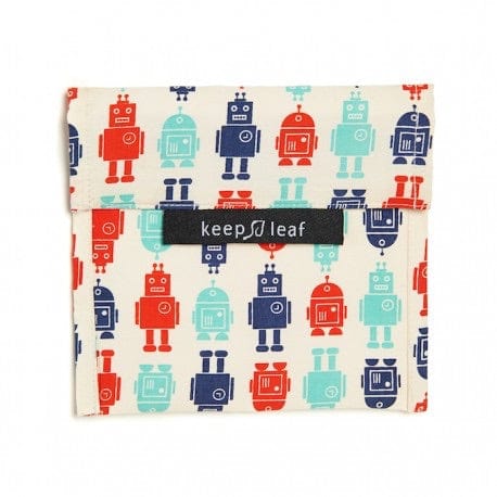 Keep Leaf Robots Sandwich Bag