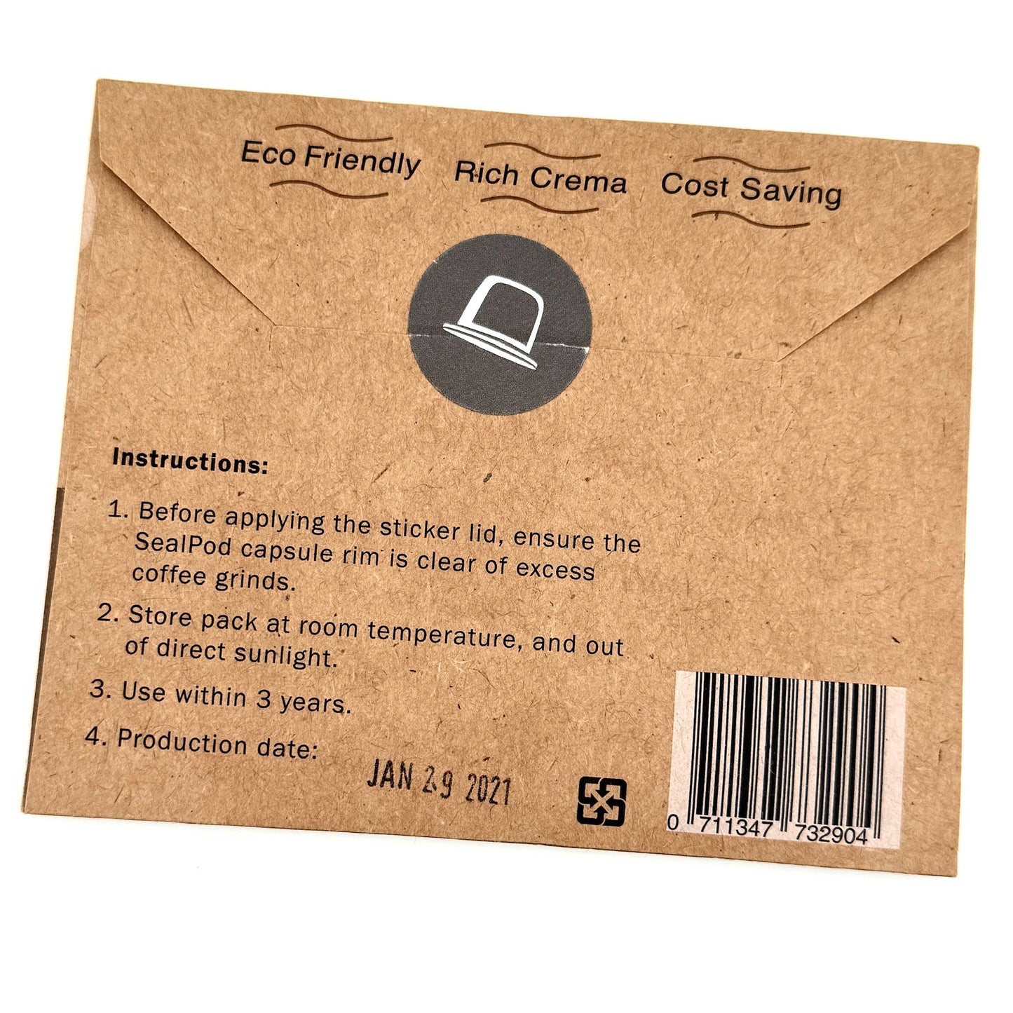 SealPod End of Jan 24 Seal Pods Aluminium lids 100