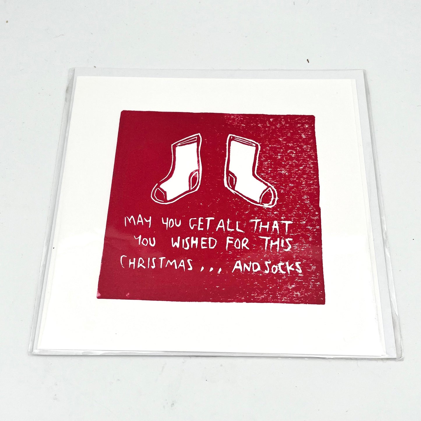 Storehouse Arts Socks Christmas cards