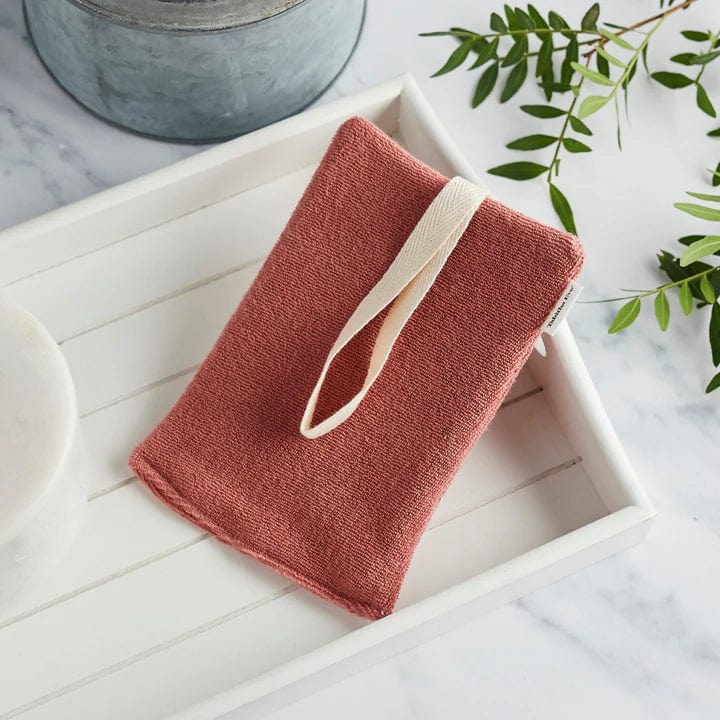 Tabitha Eve Raspberry Bath None Sponge Organic Bamboo + Cotton