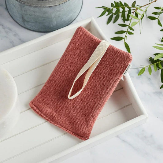 Tabitha Eve Raspberry Bath None Sponge Organic Bamboo + Cotton