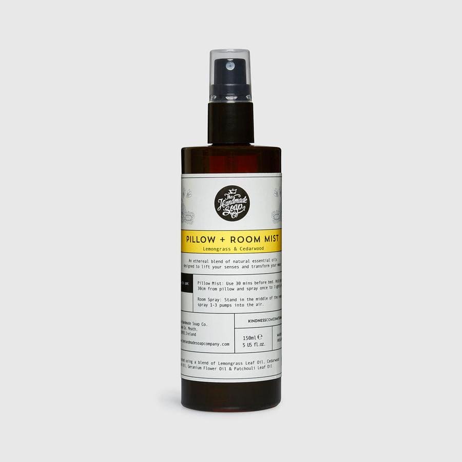 The Handmade Soap Company Pillow & Room Spray - Lemongrass & Cedarwood
