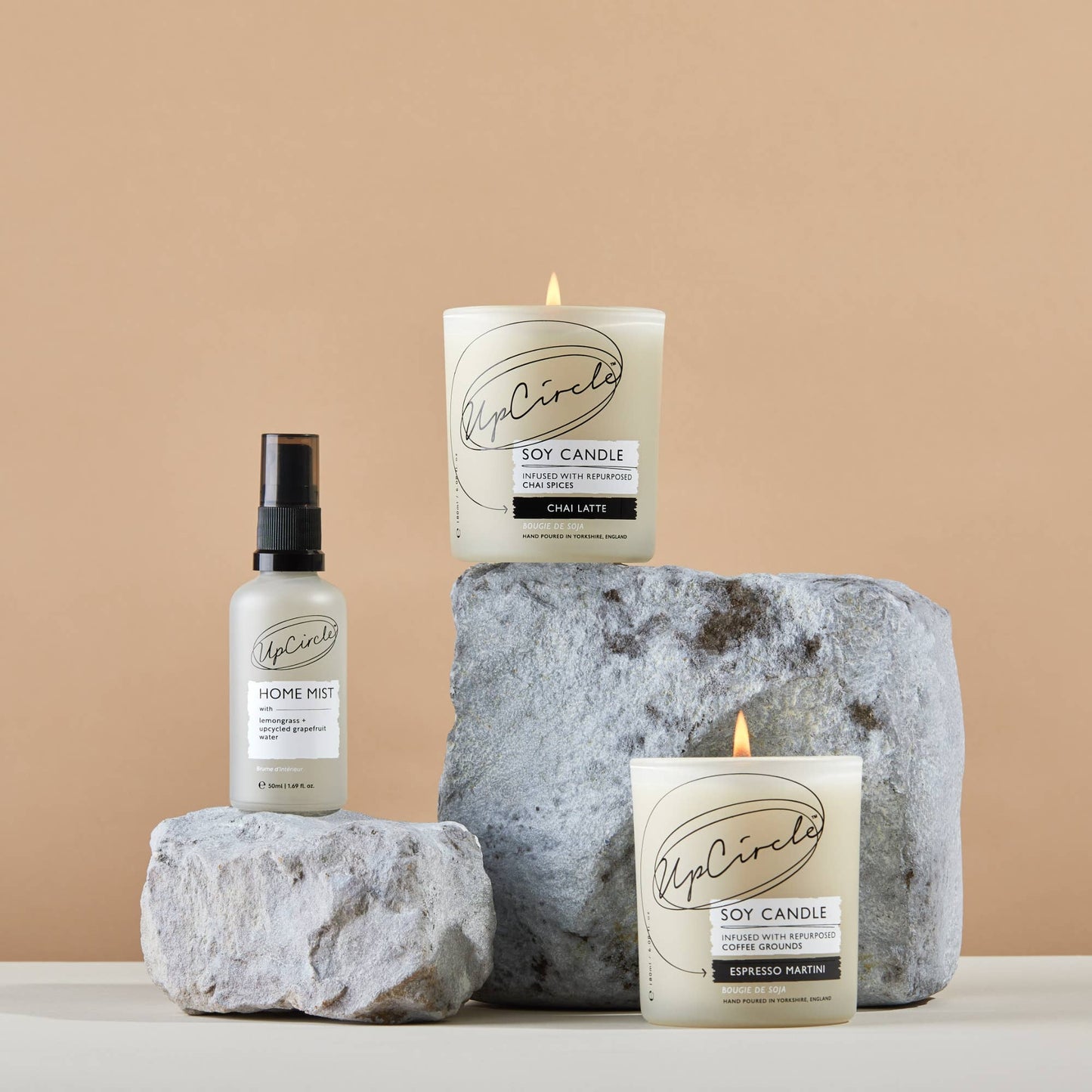 UpCircle Beauty Europe Home Mist with Lemongrass + upcycled Grapefruit Water