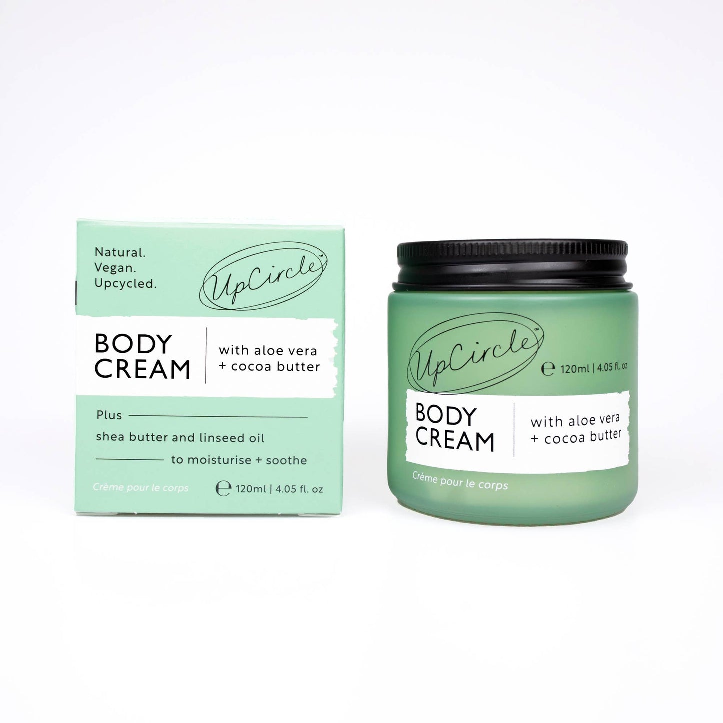 UpCircle Beauty Europe Soothing Spa Body Cream with Aloe Vera + Cocoa Butter