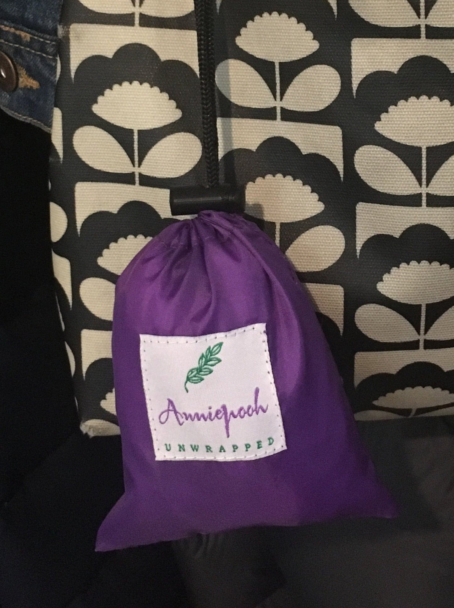 Anniepooh Purple Reusable Produce Bags 5 pack