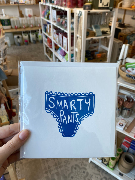 Ecoanniepooh  Greetings Card - Smarty Pants