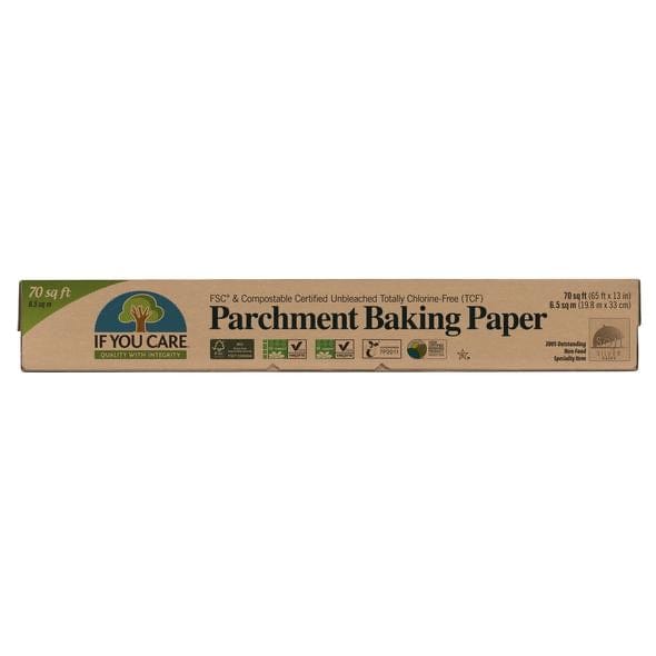 Ecoanniepooh If You Care Baking Parchment Paper Roll or Pre-cut Sheets