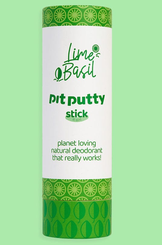 Ecoanniepooh  Lime & Basil Pit Putty Deodorant Stick