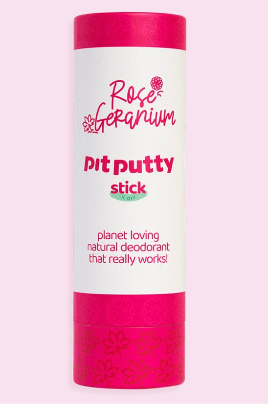 Ecoanniepooh  Rose Geranium Pit Putty Deodorant Stick