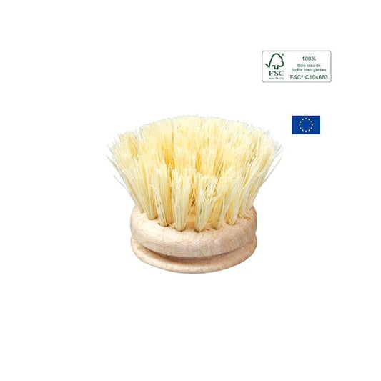 Ecodis - Grand Beau Dish Brush Refill Natural Wood Fibers