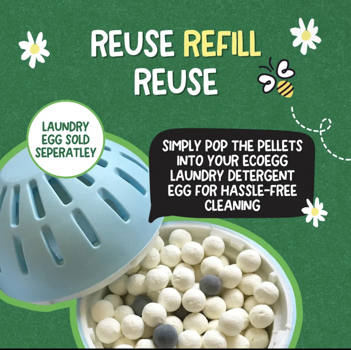 EcoEgg EcoEgg Laundry Egg Refill