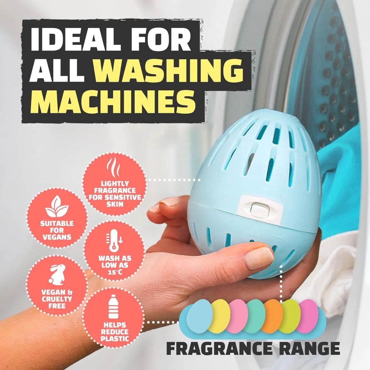 EcoEgg Laundry detergent EcoEgg Laundry Egg 70 washes