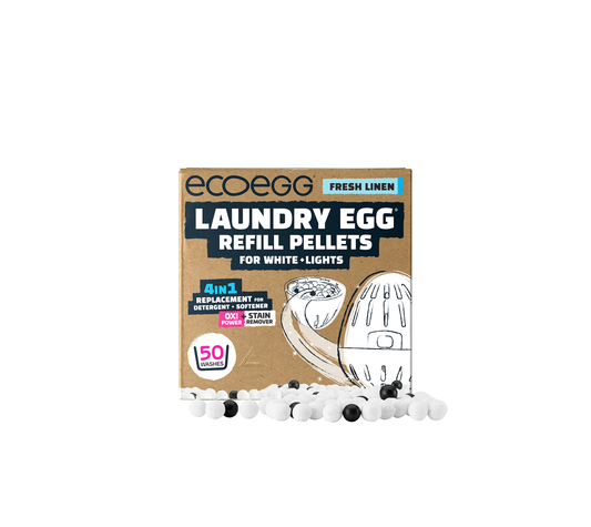 Ecoegg Laundry Refills for whites + lights - Fresh Linen 50 washes