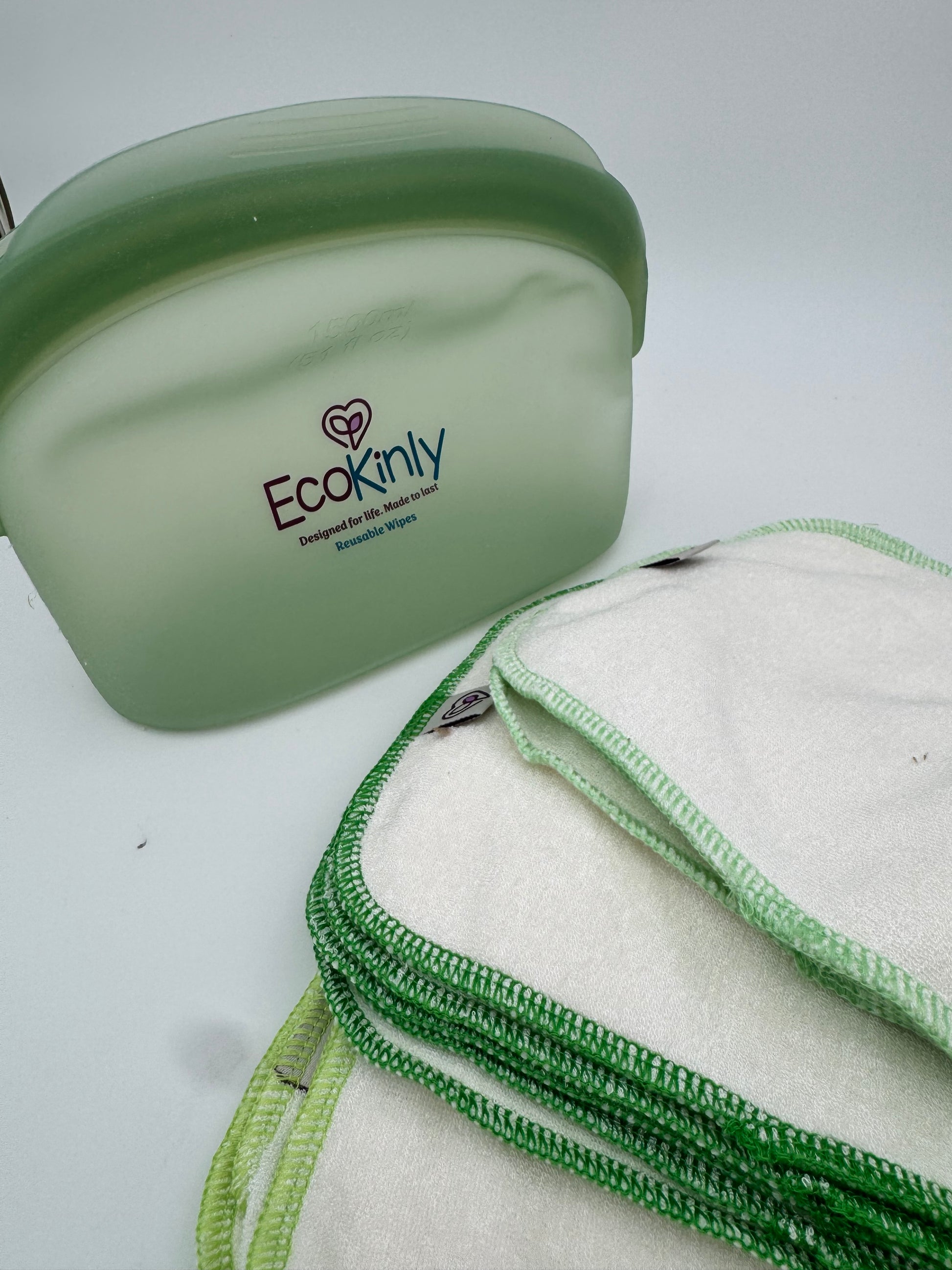 EcoKinly Reusable Wipes Kit