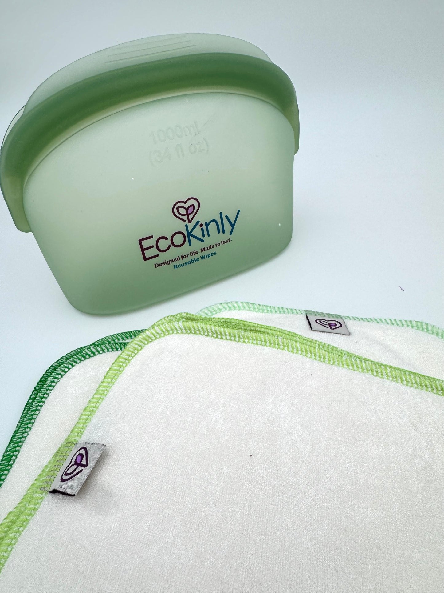 EcoKinly Reusable Wipes Kit