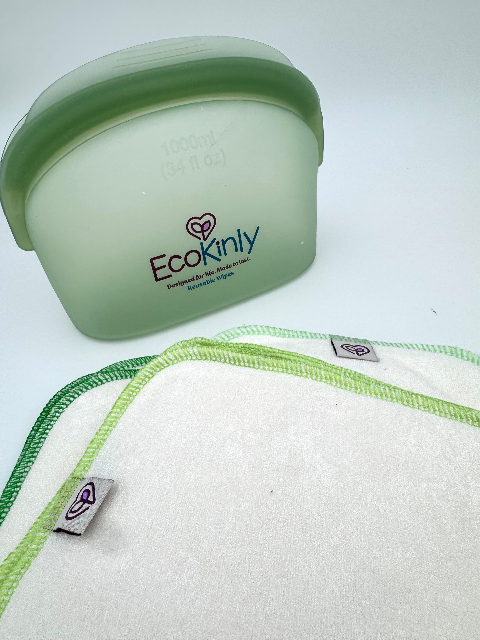 EcoKinly Reusable Wipes Kit