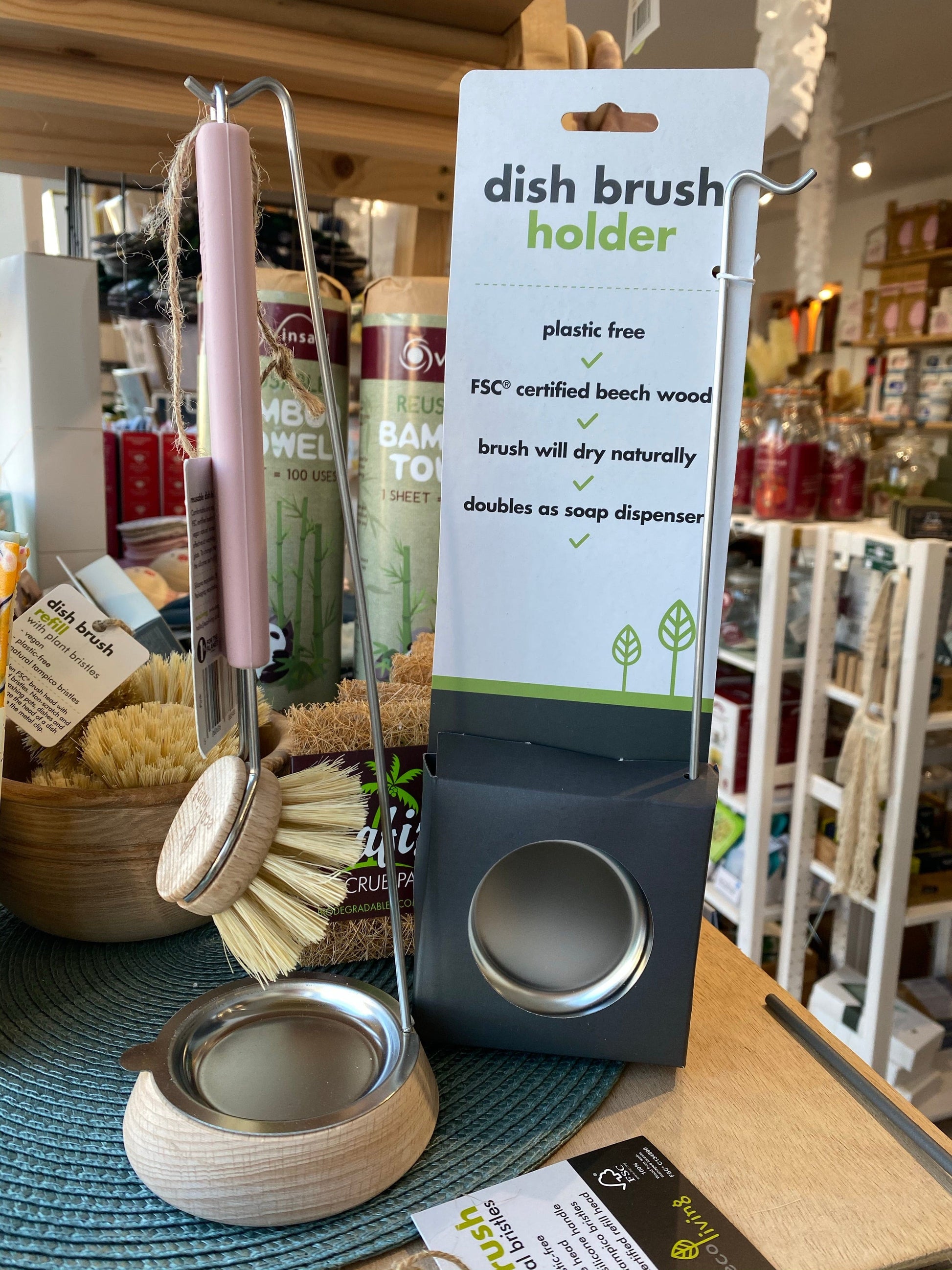 EcoLiving Dish Brush Holder