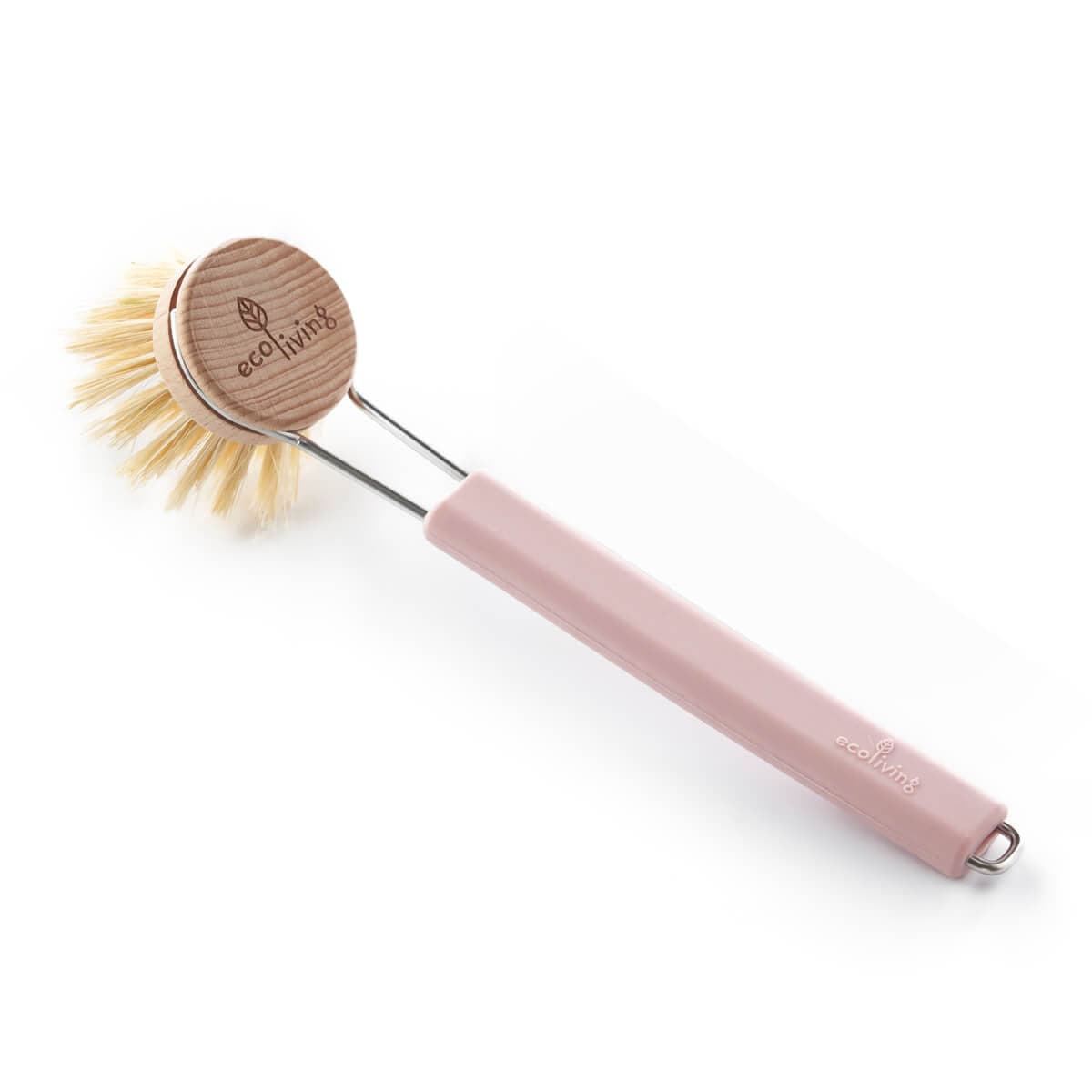 EcoLiving Pink Dish brush with replaceable head