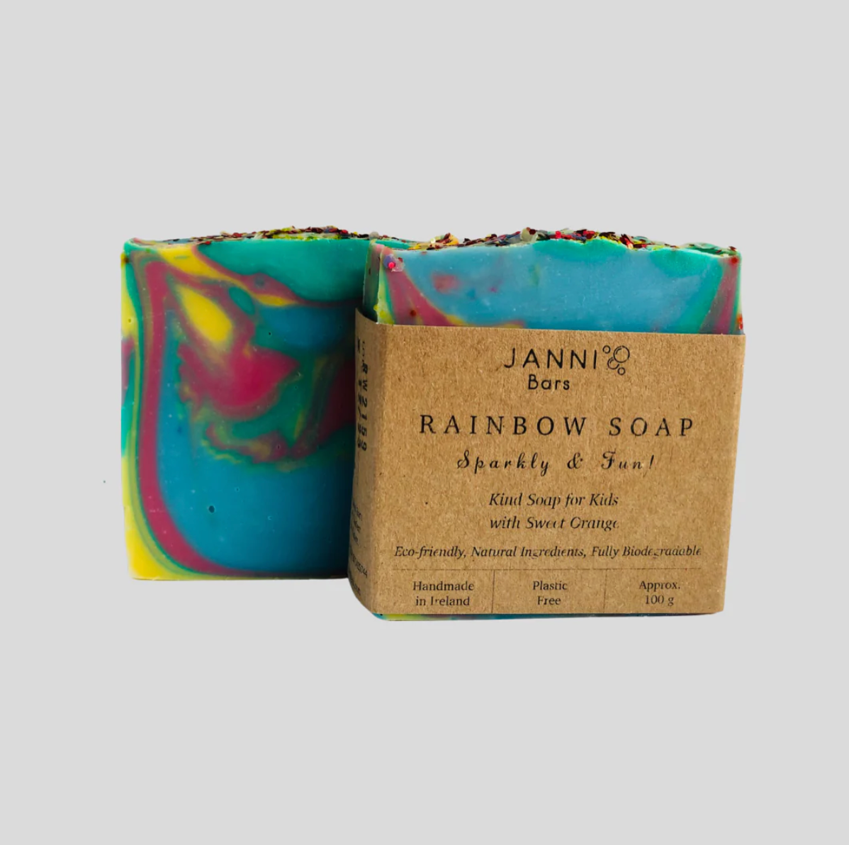 Janni Bars Bar soap Rainbow Soap Bar