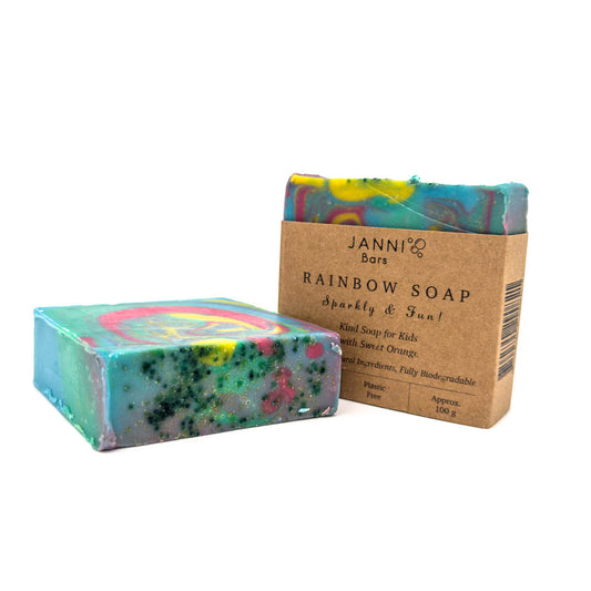 Janni Bars Bar soap Rainbow Soap Bar
