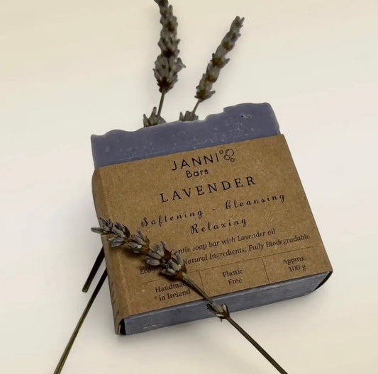 Janni Bars Lavendar Soap
