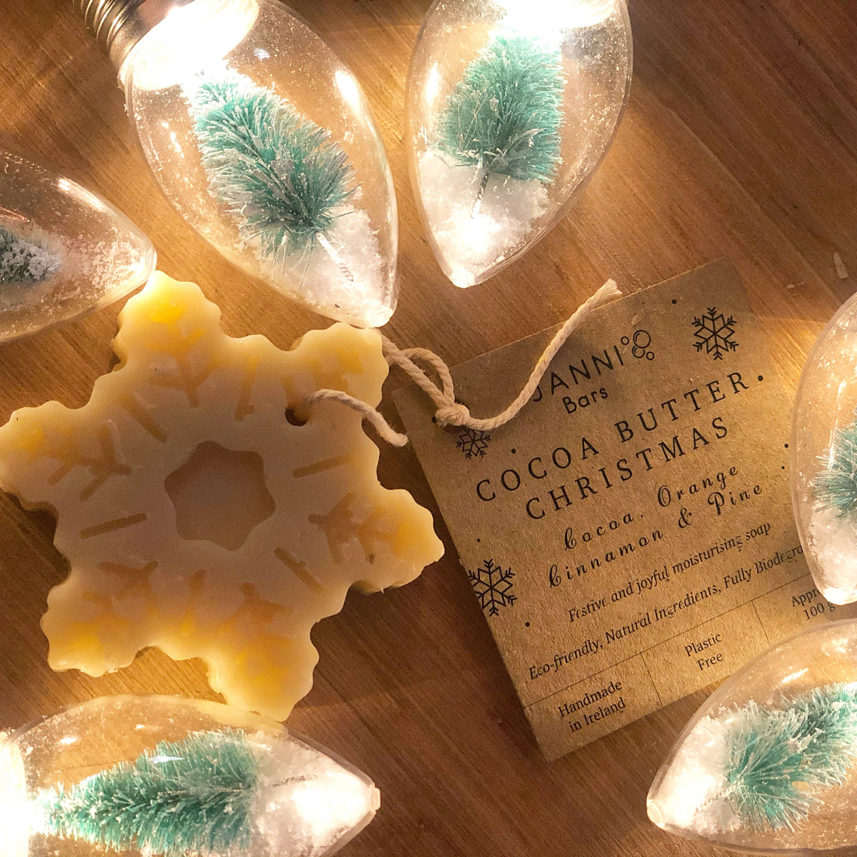 Janni Bars Snowflake Soap - Christmas edition soap