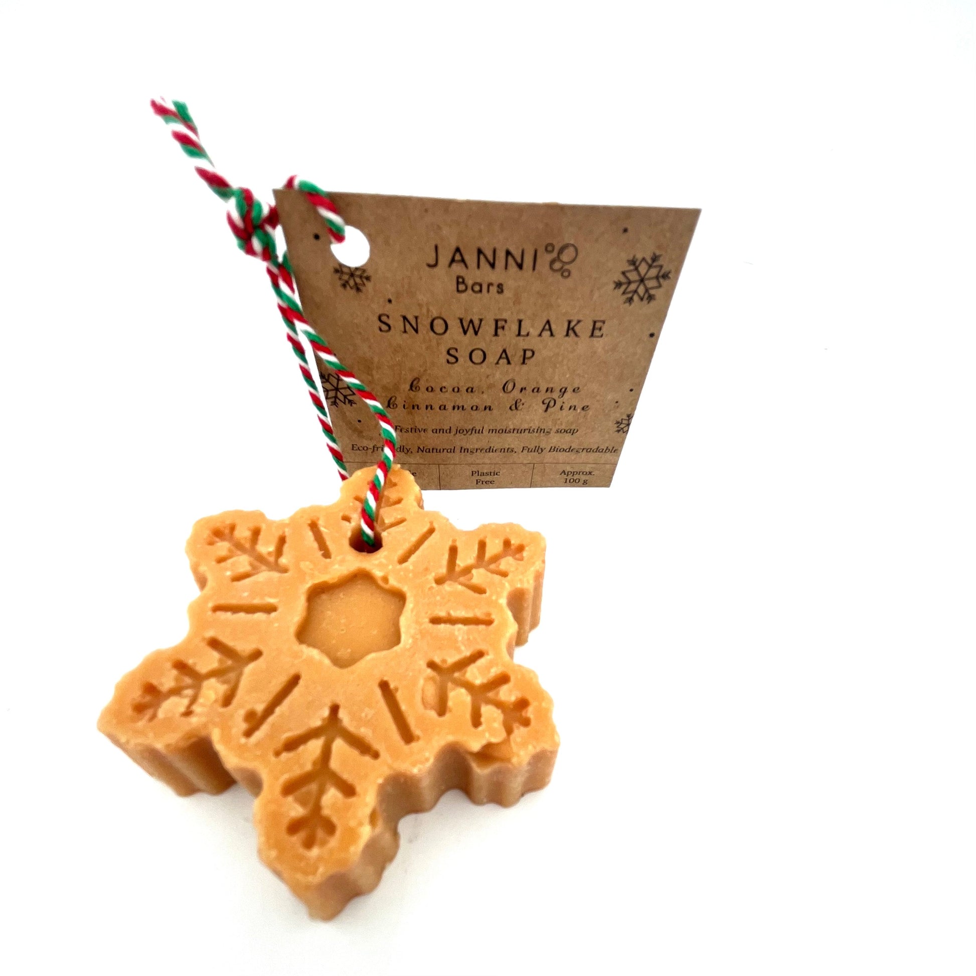 Janni Bars Soap Snowflake Soap